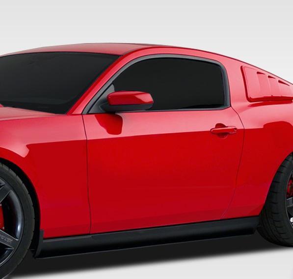 2005-2014 Ford Mustang Duraflex R-Spec Side Skirts - Image 1