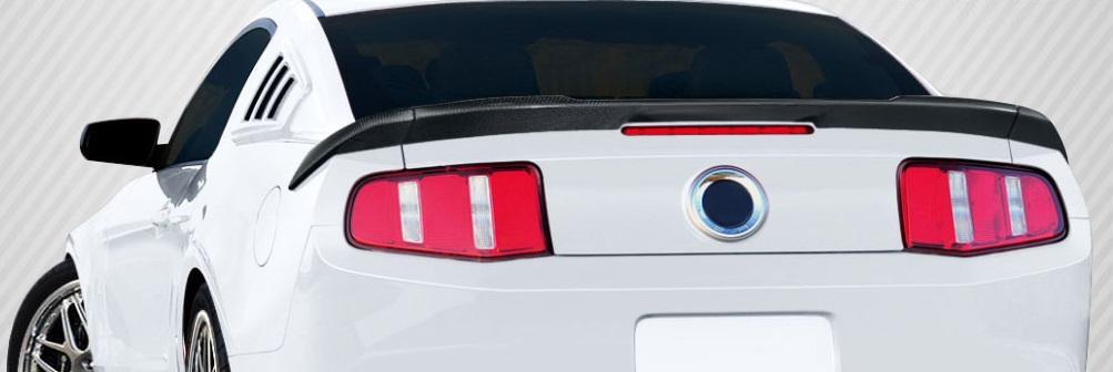 2010-2014 Ford Mustang Carbon Creations R-Spec Carbon Fiber Rear Wing - Image 1