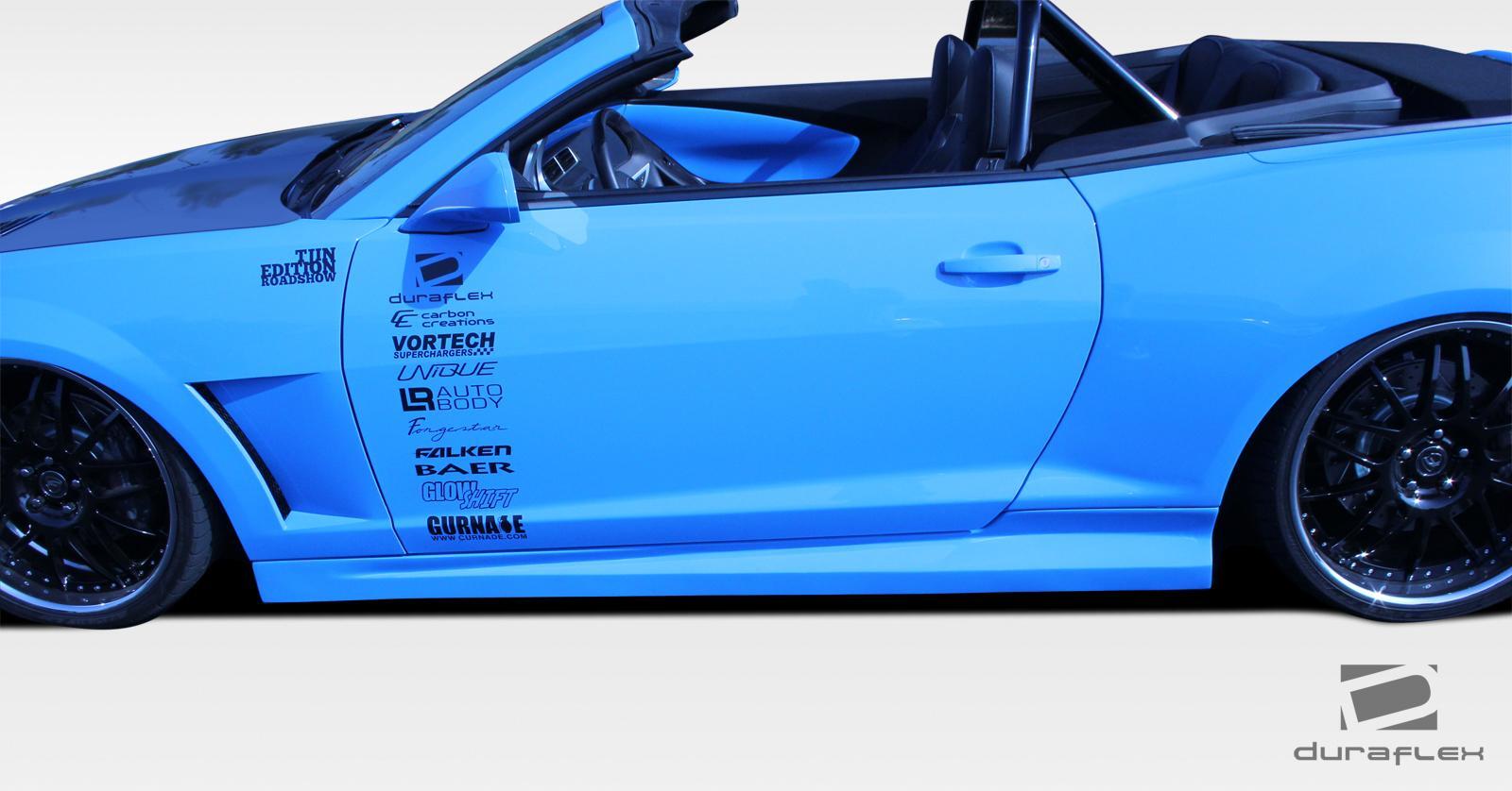 2010-2015 Chevrolet Camaro Duraflex Tjin Side Skirts - Image 3