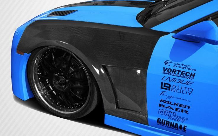 2010-2015 Chevrolet Camaro Carbon Creations Tjin Carbon Fiber Fender - Image 1