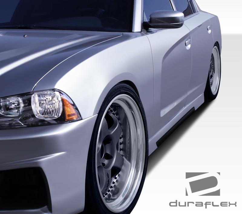 2011-2023 Dodge Charger Duraflex Circuit Side Skirts - Image 2
