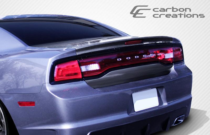 2011-2014 Dodge Charger Carbon Creations OEM Look Carbon Fiber Trunk - Image 2