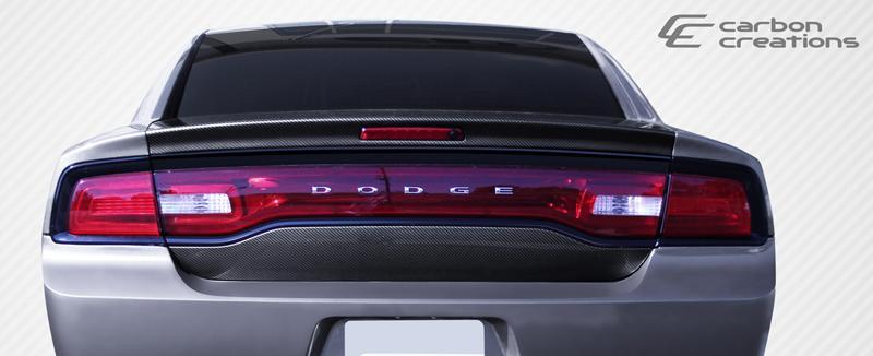 2011-2014 Dodge Charger Carbon Creations OEM Look Carbon Fiber Trunk - Image 3