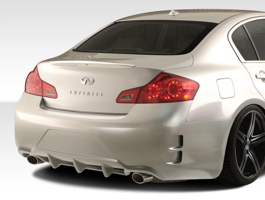 2007-2013 Infiniti G Sedan Duraflex Elite Rear Bumper - Image 1