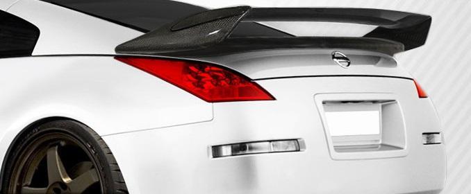 2003-2008 Nissan 350Z Carbon Creations N-2 Carbon Fiber Rear Wing - Image 1