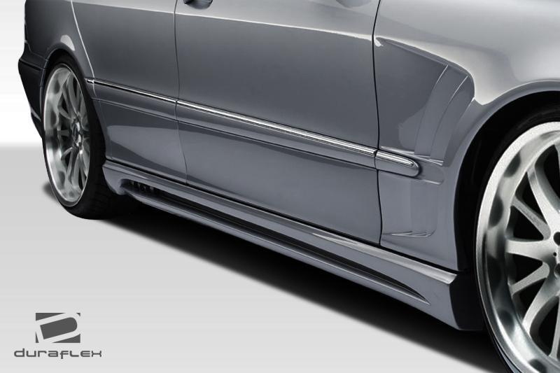 2000-2006 Mercedes S Class Duraflex W-2 Side Skirts - Image 3