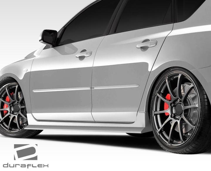 2004-2009 Mazda 3 Duraflex X-Sport Side Skirts - Image 2