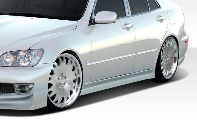 2000-2005 Lexus IS Duraflex V-Speed 2 Side Skirts - Image 1