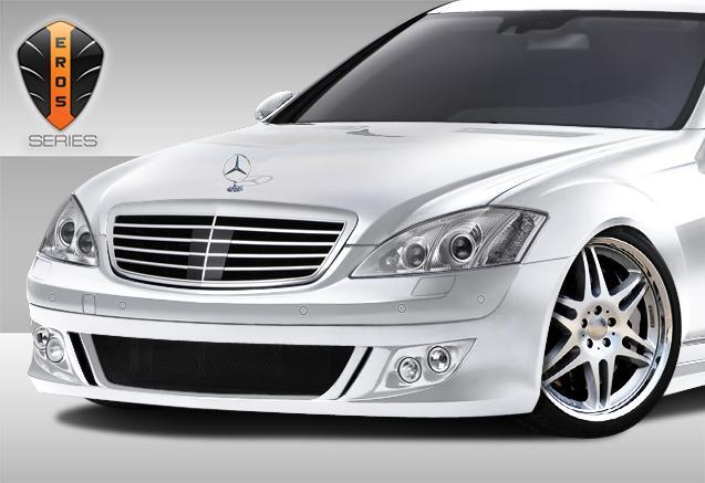 2007-2009 Mercedes S Class Duraflex Eros Version 1 Front Bumper - Image 2
