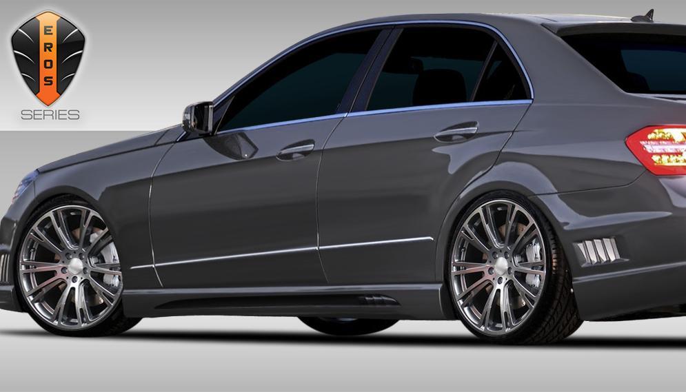 2010-2016 Mercedes E Class Duraflex Eros Version 1 Side Skirts - Image 2