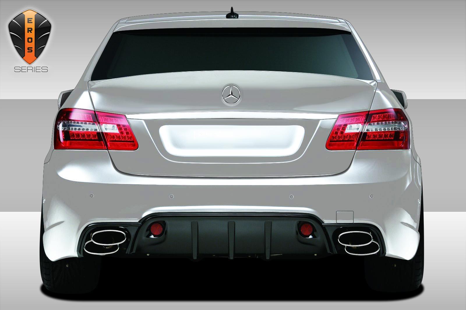 2010-2016 Mercedes E Class Duraflex Eros Version 1 Rear Bumper - Image 2