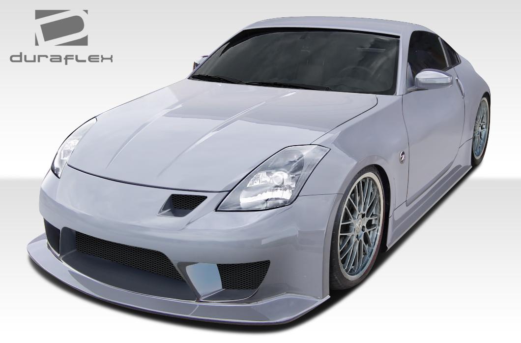 2003-2008 Nissan 350Z Duraflex J-Spec 2 Front Bumper - Image 2