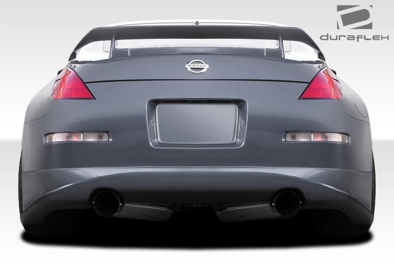2003-2008 Nissan 350Z Duraflex J-Spec 2 Rear Lip - Image 2