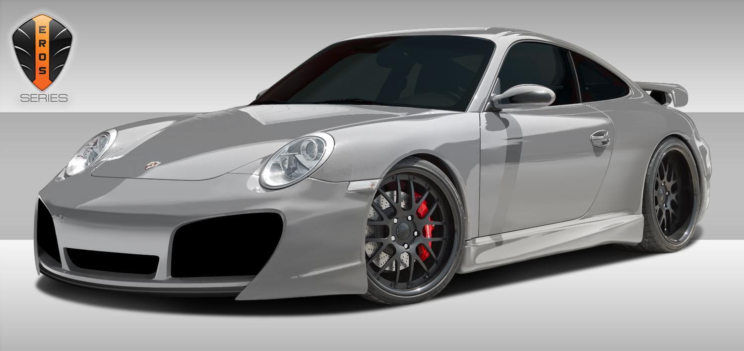 2005-2011 Porsche 997 Duraflex Eros Version 1 Front Bumper - Image 2
