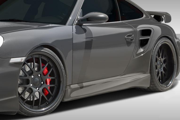 2005-2012 Porsche 997 Duraflex Eros Version 1 Side Skirts - Image 1