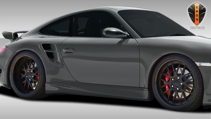 2005-2012 Porsche 997 Duraflex Eros Version 1 Side Skirts - Image 2
