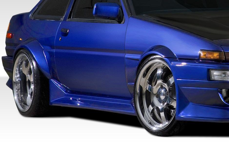 1984-1987 Toyota Corolla Duraflex RF Design Side Skirts - Image 1