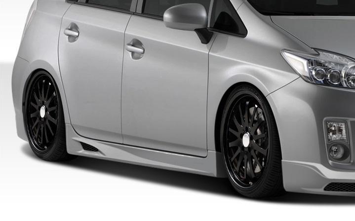 2010-2015 Toyota Prius Duraflex K-1 Side Skirts - Image 1