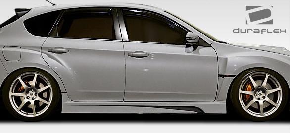 2008-2014 Subaru Impreza Duraflex VR-S Side Skirts - Image 2