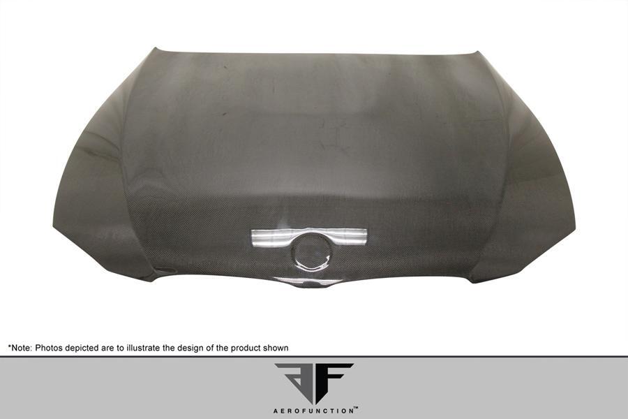 2007-2010 BMW 3 Series Aero Function AF-2 Carbon Fiber Hood - Image 3
