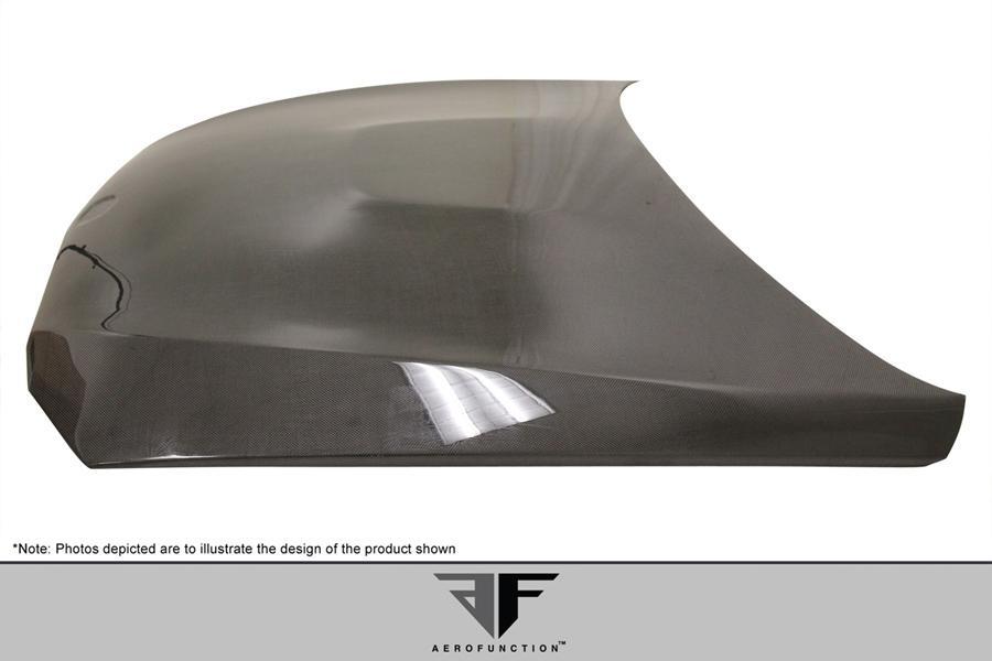 2007-2010 BMW 3 Series Aero Function AF-2 Carbon Fiber Hood - Image 4