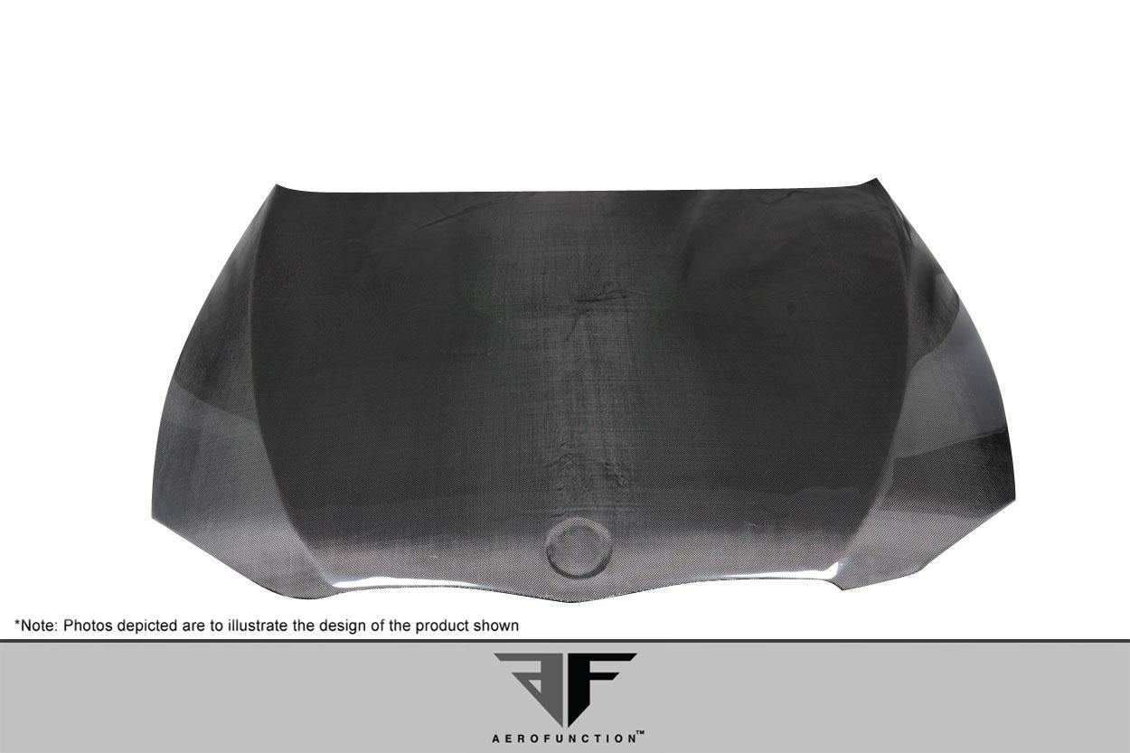 2007-2010 BMW 3 Series Aero Function AF-2 Carbon Fiber Hood - Image 6