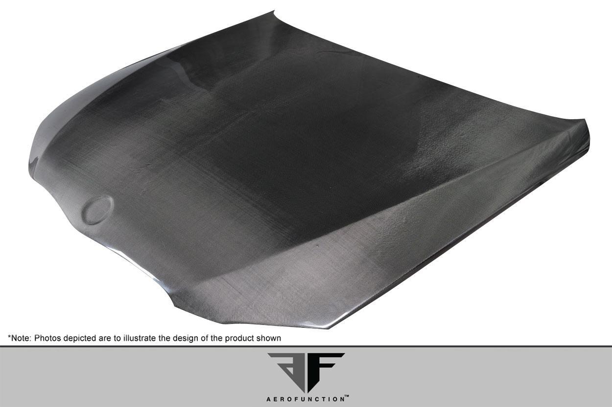 2007-2010 BMW 3 Series Aero Function AF-2 Carbon Fiber Hood - Image 7