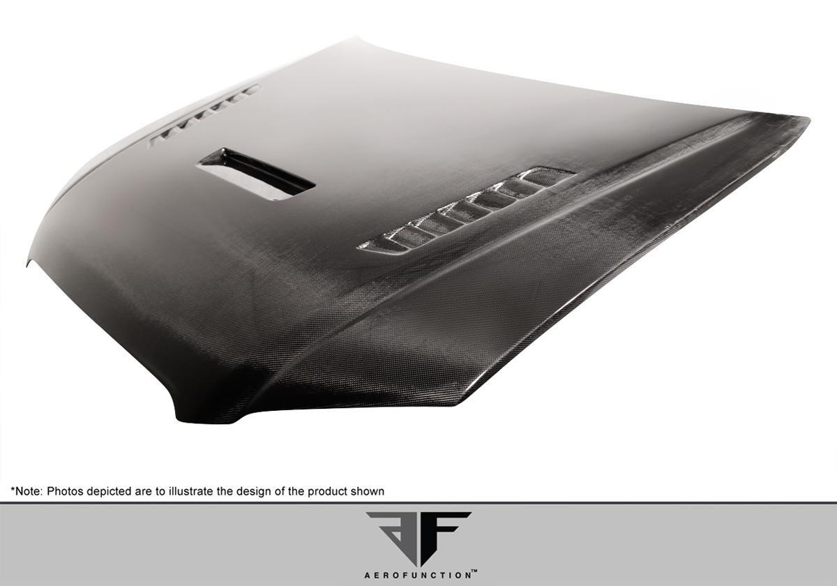 2006-2008 Audi A4 Aero Function AF-1 Carbon Fiber Hood - Image 4