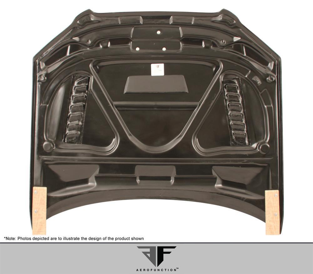 2006-2008 Audi A4 Aero Function AF-1 Carbon Fiber Hood - Image 5