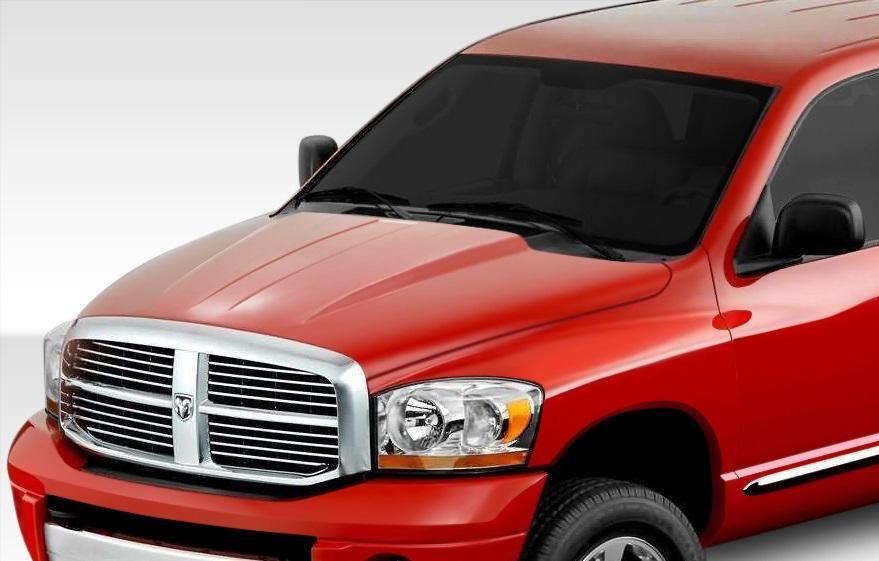 2002-2008 Dodge Ram Duraflex Cowl Hood - Image 1