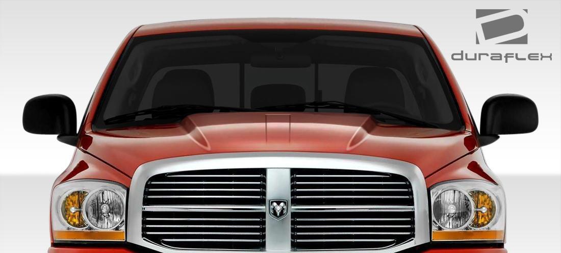 2002-2008 Dodge Ram Duraflex Cowl Hood - Image 2