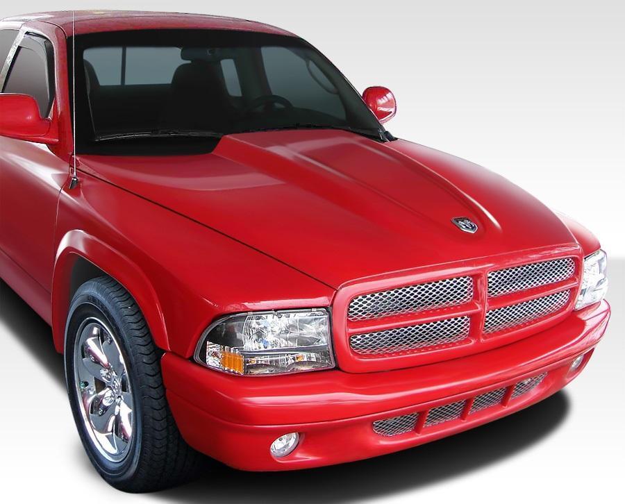 1997-2004 Dodge Dakota Duraflex Cowl Hood - Image 1