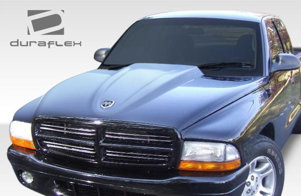 1997-2004 Dodge Dakota Duraflex Cowl Hood - Image 2