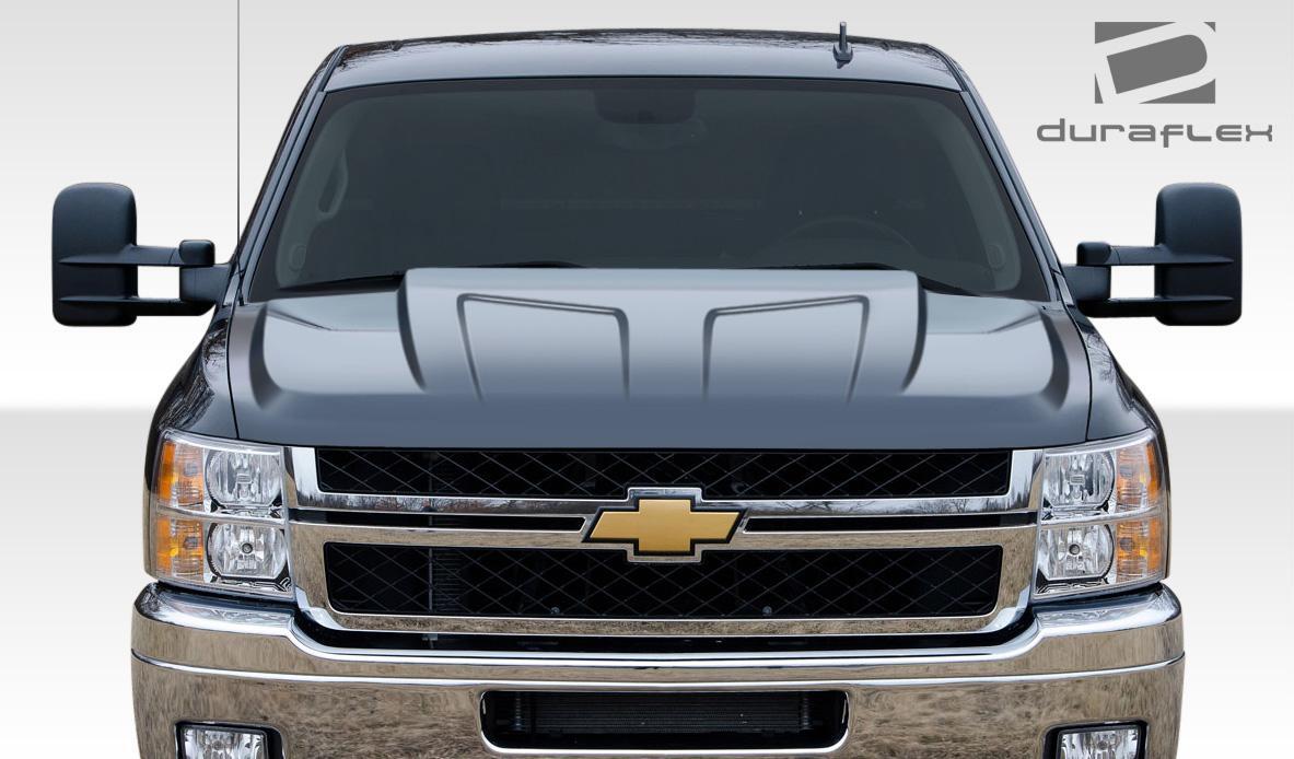 2007-2013 Chevrolet Silverado Duraflex G-Force Hood - Image 2