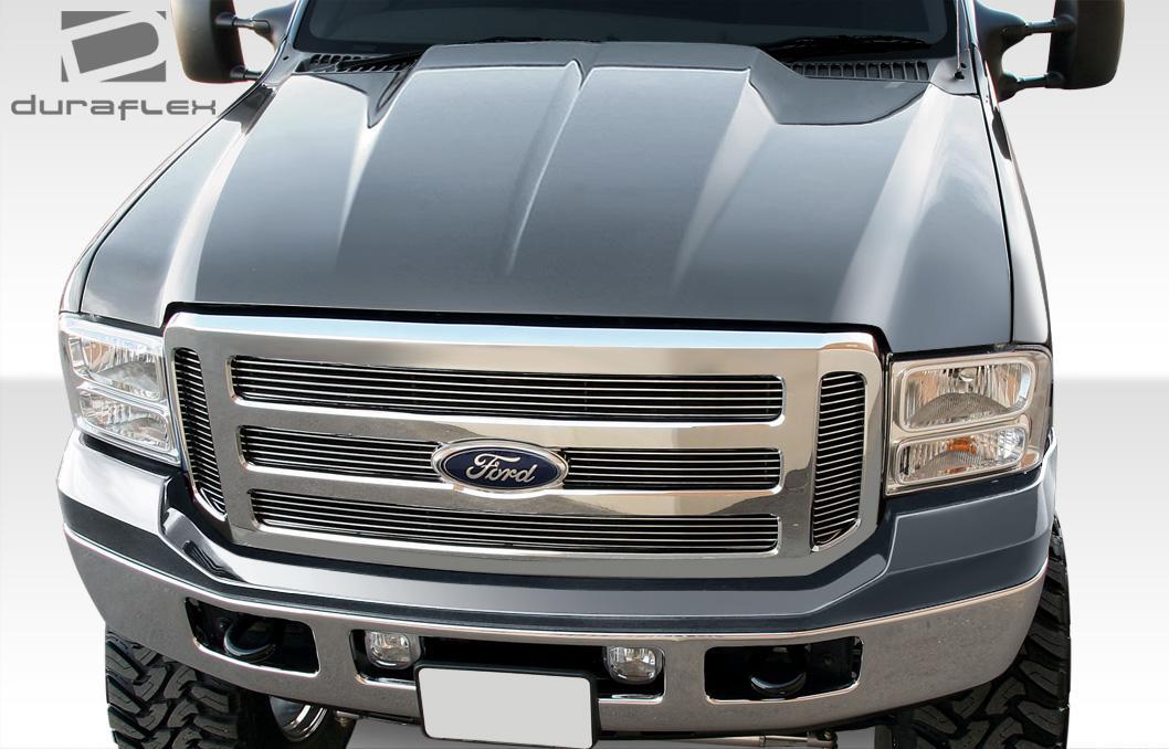 1999-2007 Ford Super Duty Duraflex Cowl Hood - Image 2