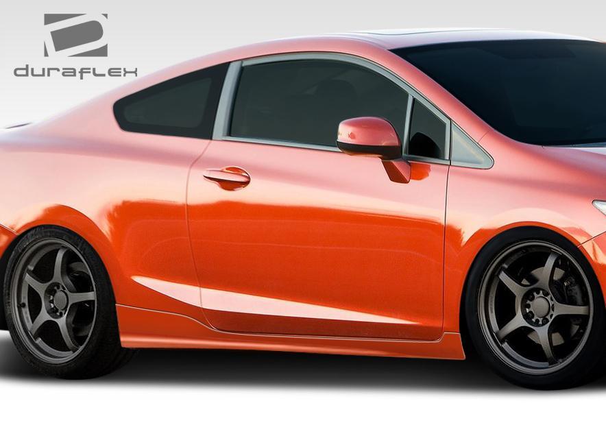 2012-2013 Honda Civic Duraflex H-Sport Kit - Image 7