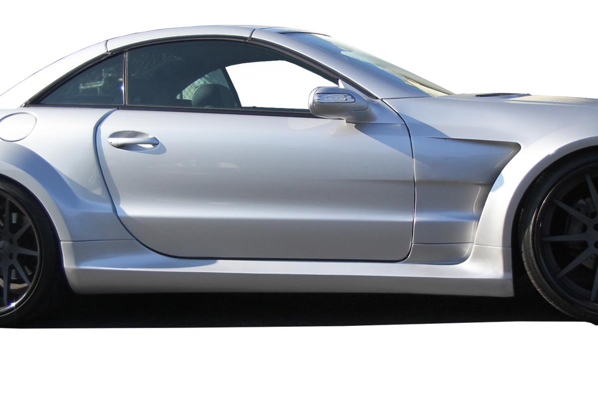 2003-2012 Mercedes SL - Mercedes Aero Function AF-Signature 1 Series Side Skirts - Image 1