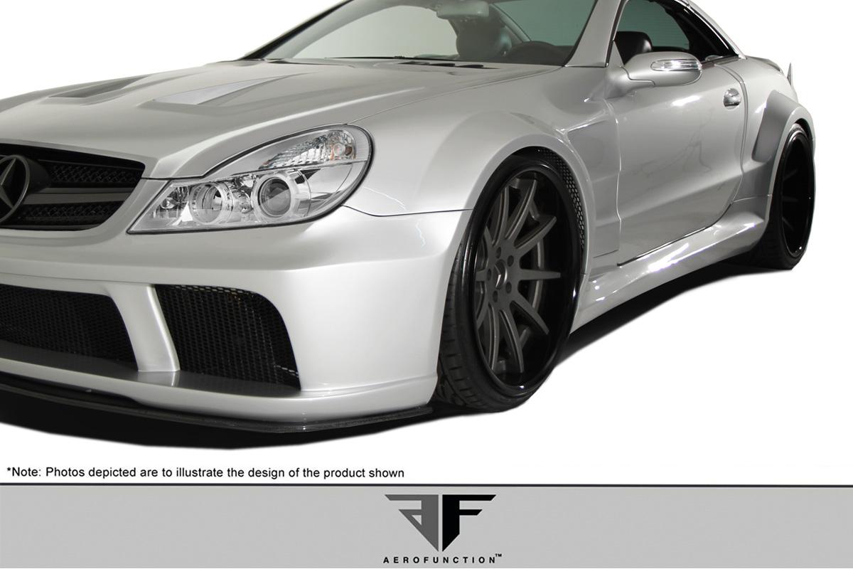 2003-2012 Mercedes SL - Mercedes Aero Function AF-Signature 1 Series Side Skirts - Image 2