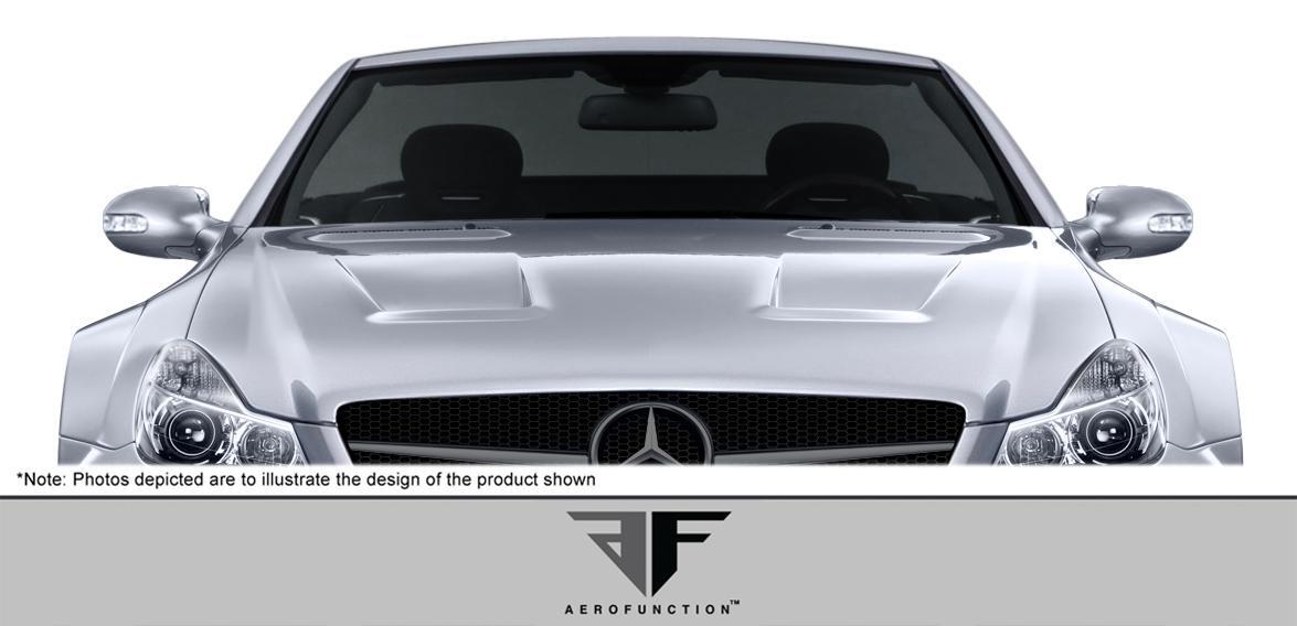 2009-2012 Mercedes SL - Mercedes Aero Function AF-Signature 2 Series Hood - Image 2