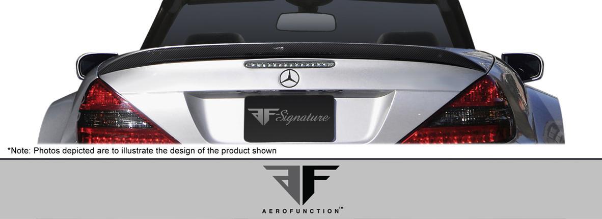 2003-2012 Mercedes SL - Mercedes Aero Function AF-Signature 1 Series Carbon Fiber Rear Wing - Image 2