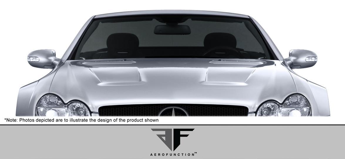 2003-2008 Mercedes SL - Mercedes Aero Function AF-Signature 1 Series Hood - Image 2
