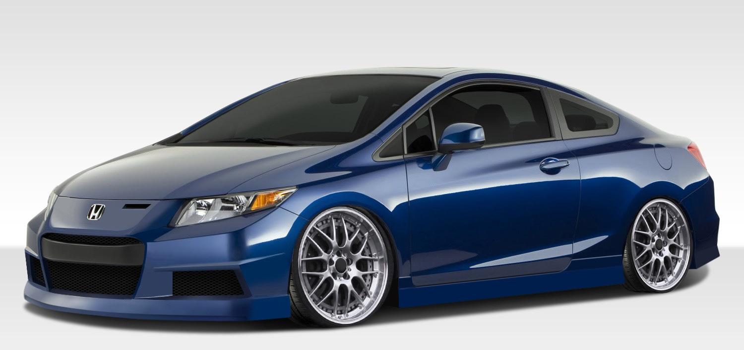 2012-2013 Honda Civic Duraflex Bisimoto Kit - Image 1