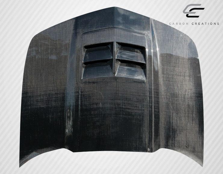 2010-2015 Chevrolet Camaro Carbon Creations ZL1 Look Carbon Fiber Hood - Image 4