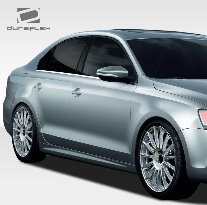 2011-2014 Volkswagen Jetta Duraflex R Look Side Skirts - Image 2