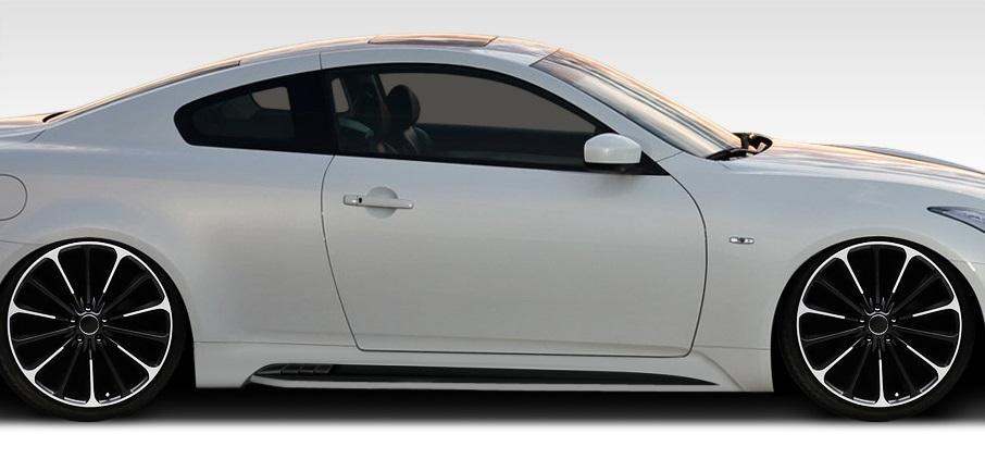 2008-2015 Infiniti G Coupe Duraflex Elite Side Skirts - Image 1