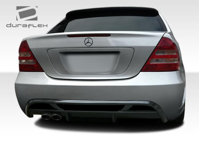 2001-2007 Mercedes C Class Duraflex V2 Look Rear Bumper - Image 2
