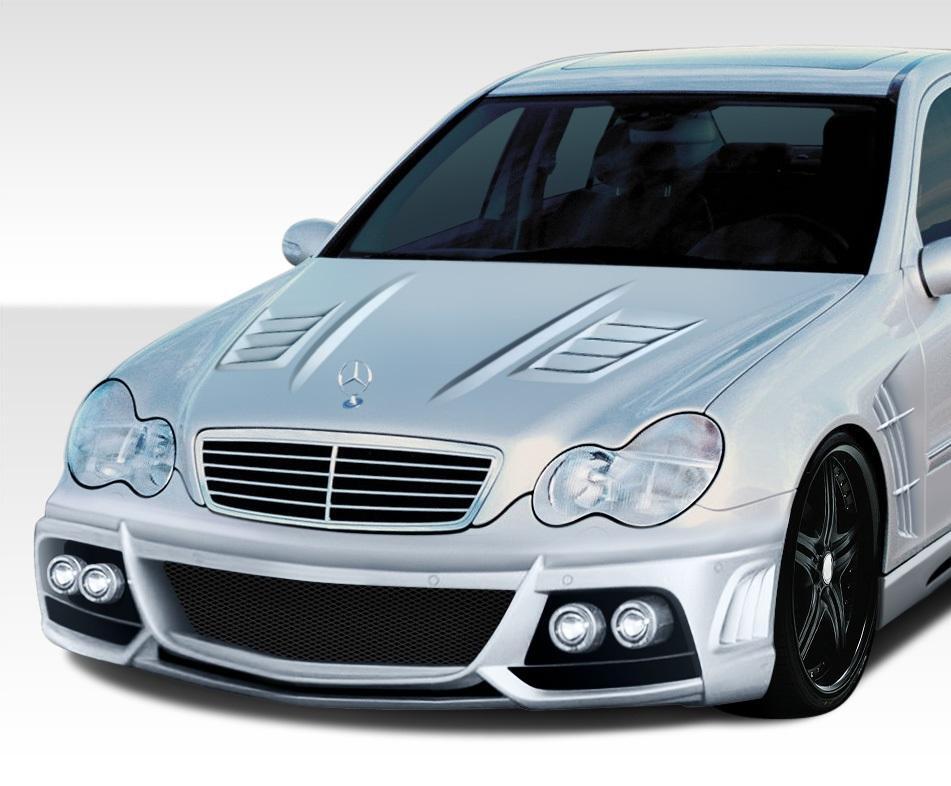 2001-2007 Mercedes C Class Duraflex W-1 Hood - Image 1