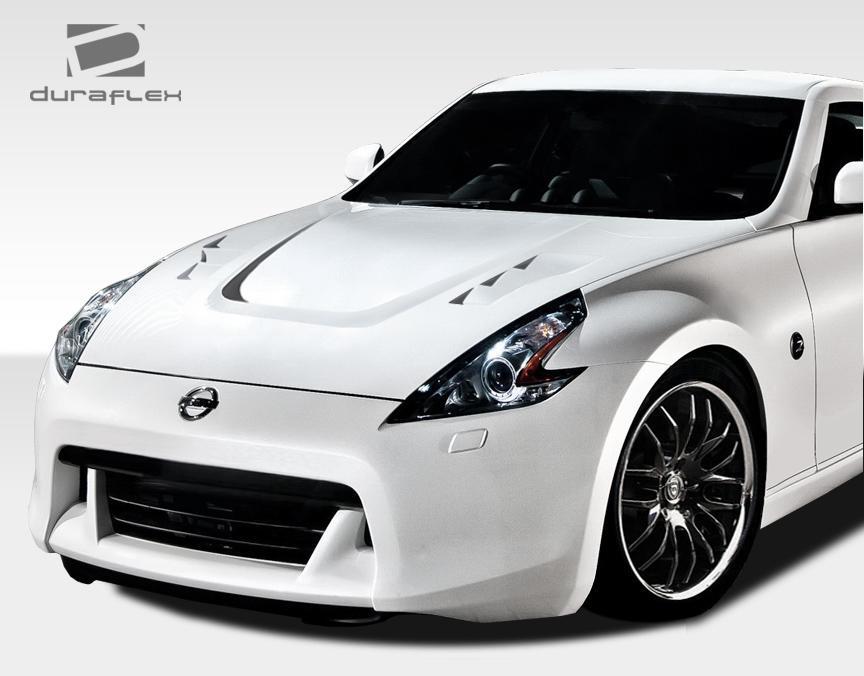 2009-2020 Nissan 370Z Duraflex JP-R Hood - Image 2