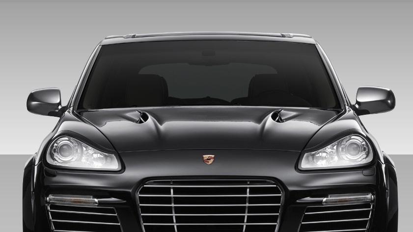 2003-2010 Porsche Cayenne Duraflex Eros Version 1 Hood - Image 1