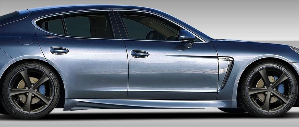 2010-2015 Porsche Panamera Duraflex Eros Version 3 Side Skirts - Image 1